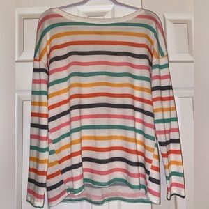 Super colorful striped long sleeve tshirt